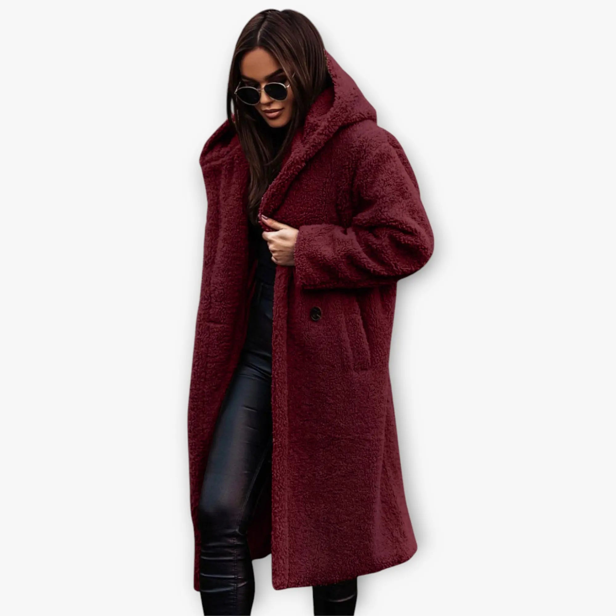 Women's Teddy Coat | long Noah & Elise