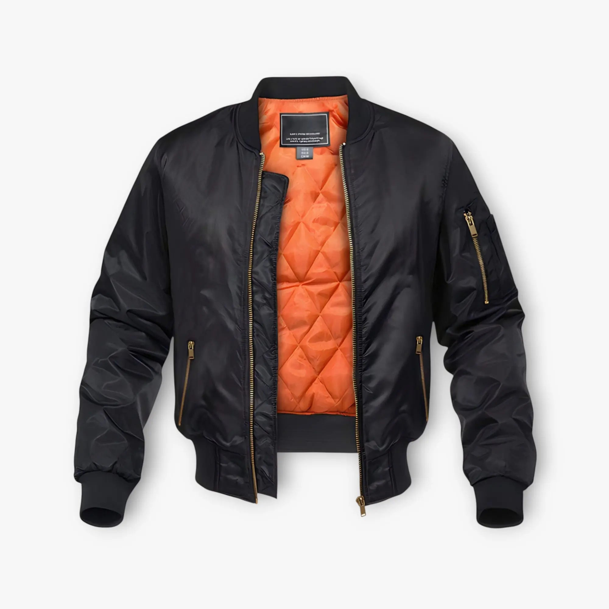 Men's Quilted Bomber Jacket | bomber Noah & Elise