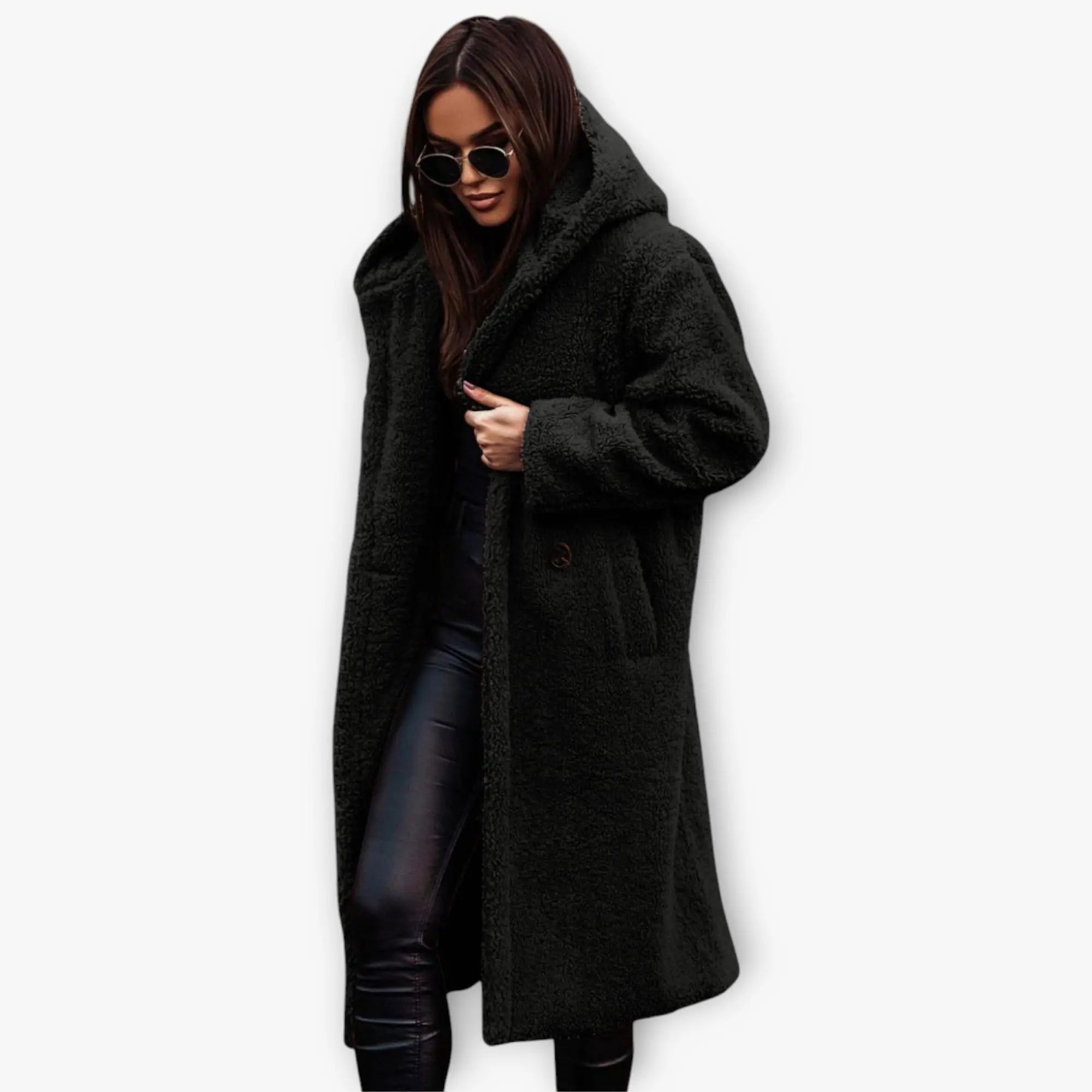 Women's Teddy Coat | long Noah & Elise