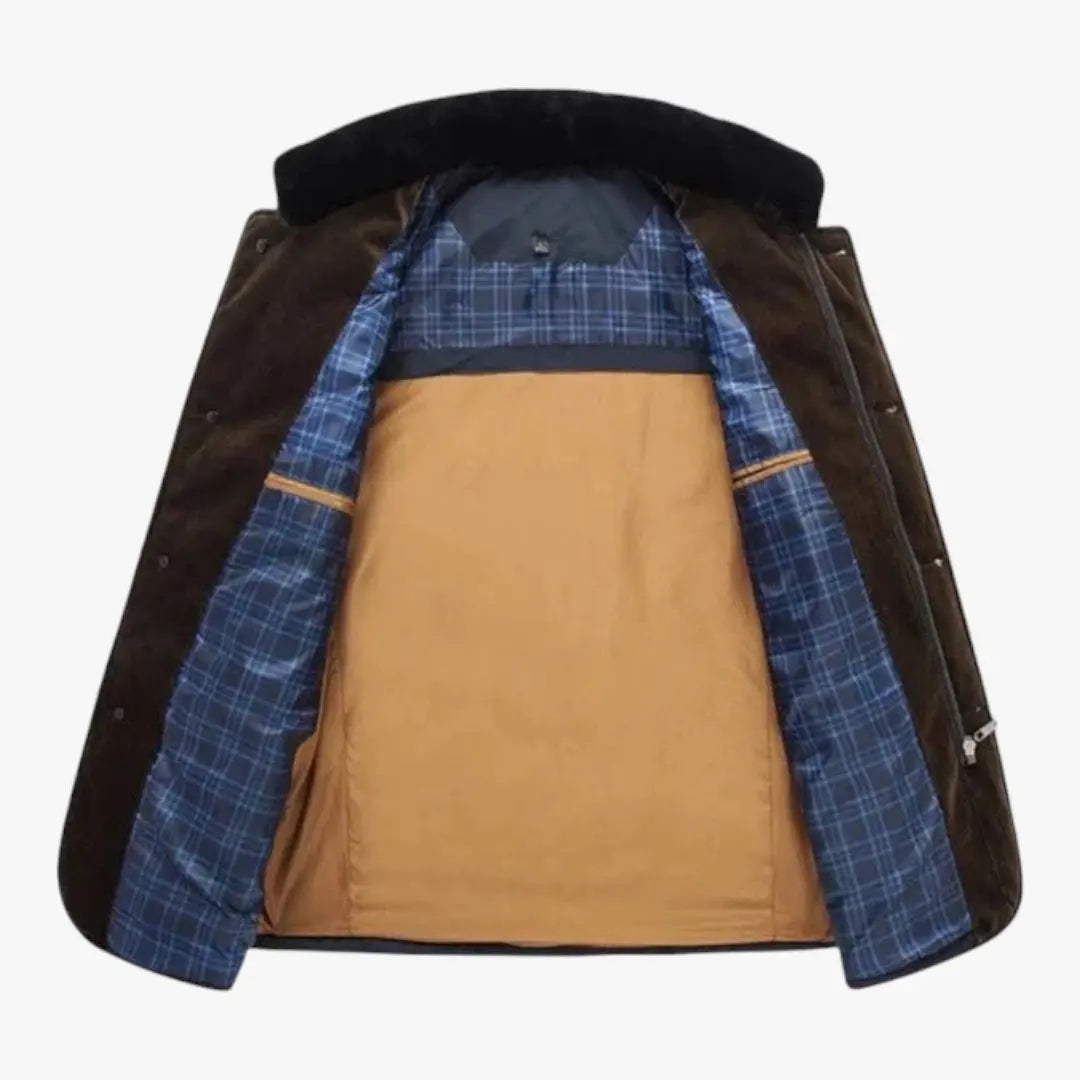 Men's Quilted Jacket | Winter Noah & Elise