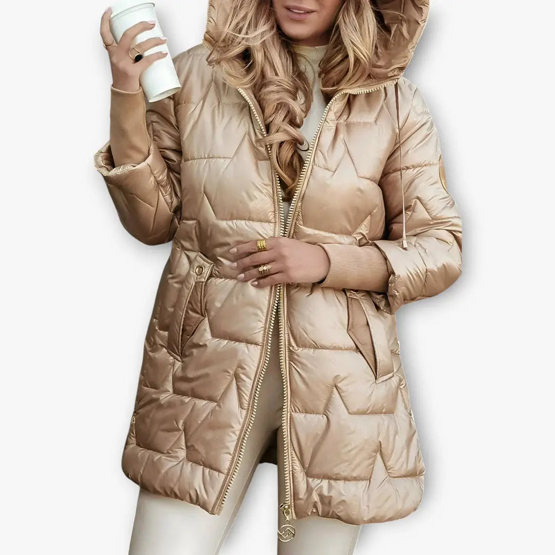 Women's Winter Puffer Jacket | Hood Noah & Elise