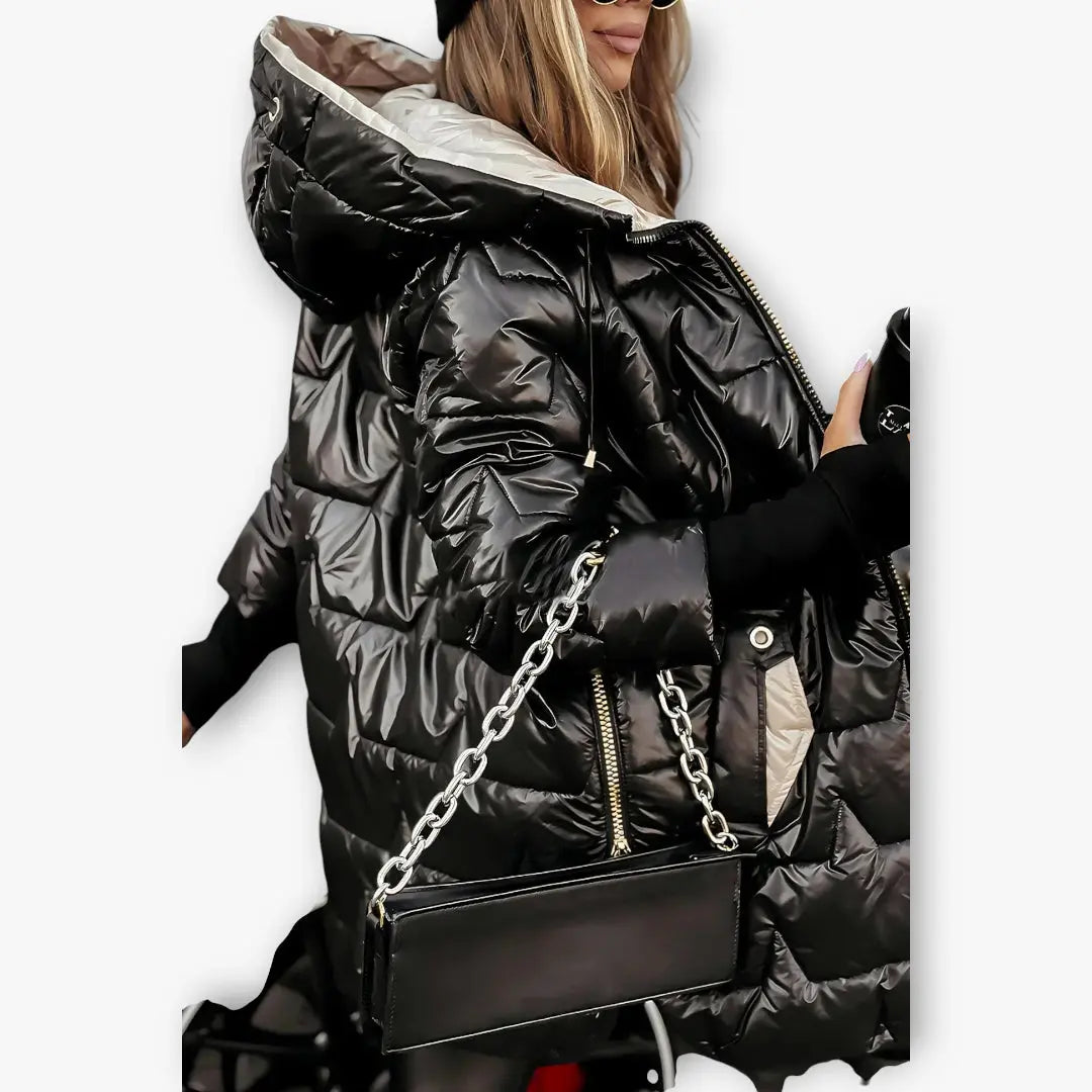 Women's Winter Puffer Jacket | Hood Noah & Elise