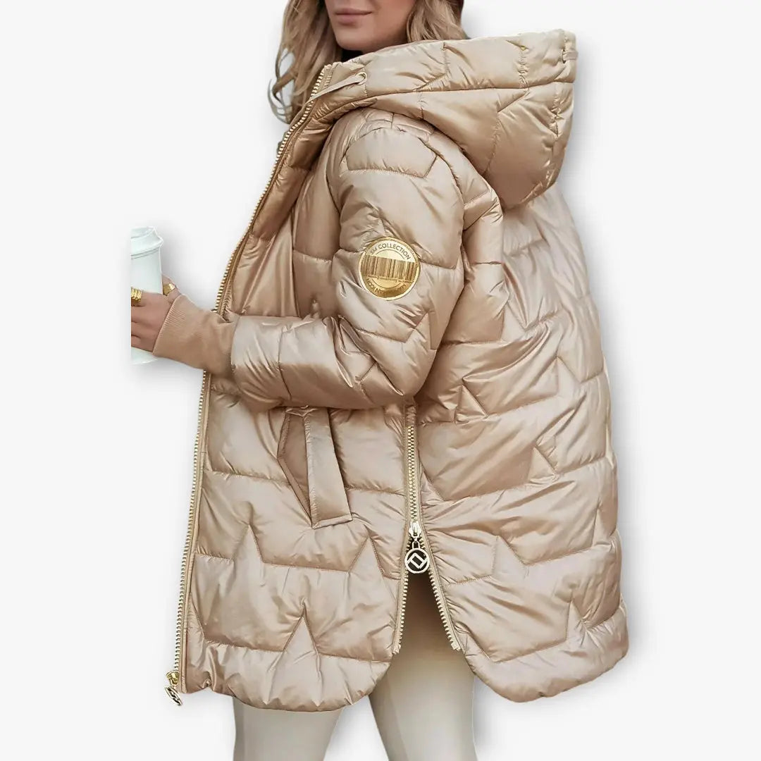 Women's Winter Puffer Jacket | Hood Noah & Elise