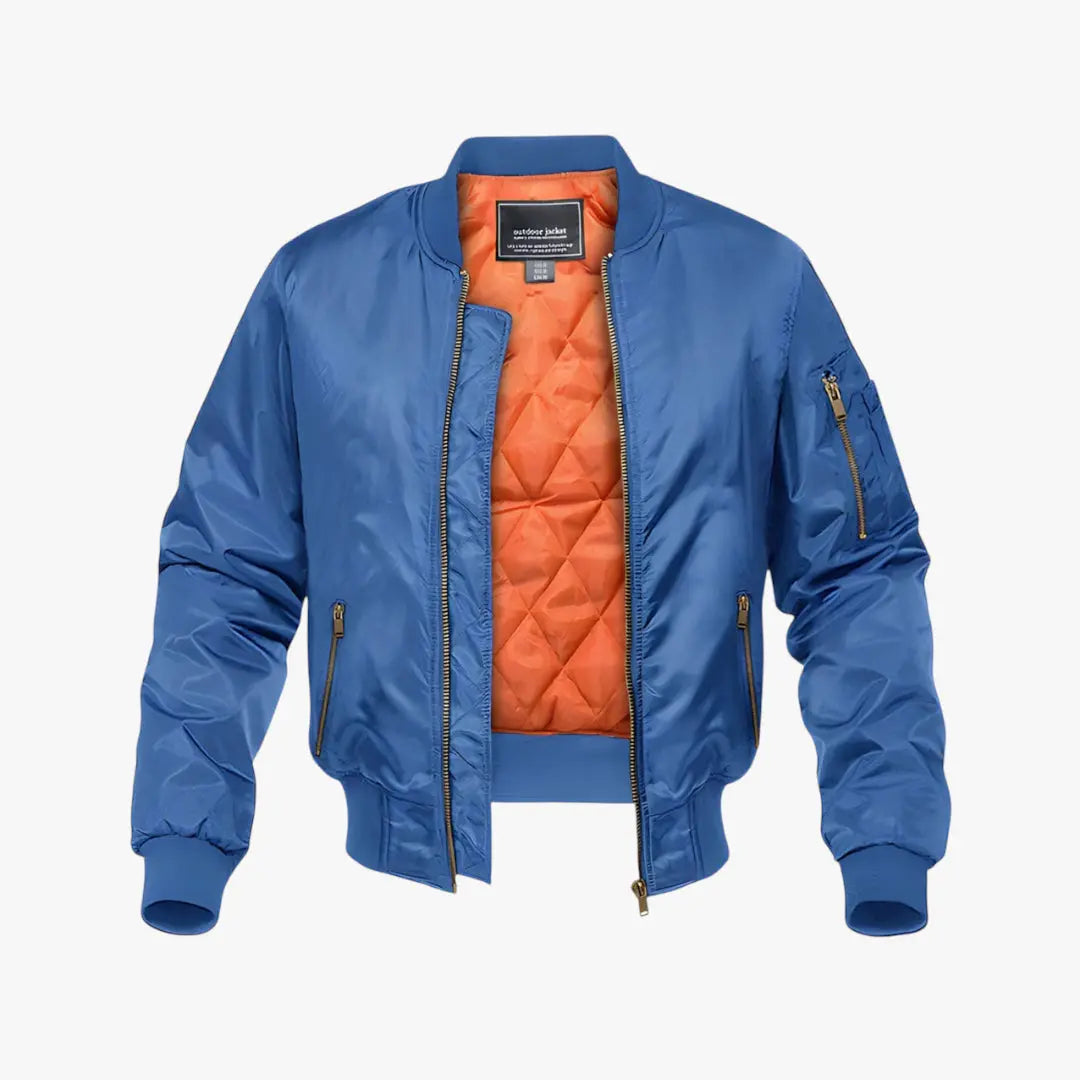 Men's Quilted Bomber Jacket | bomber Noah & Elise