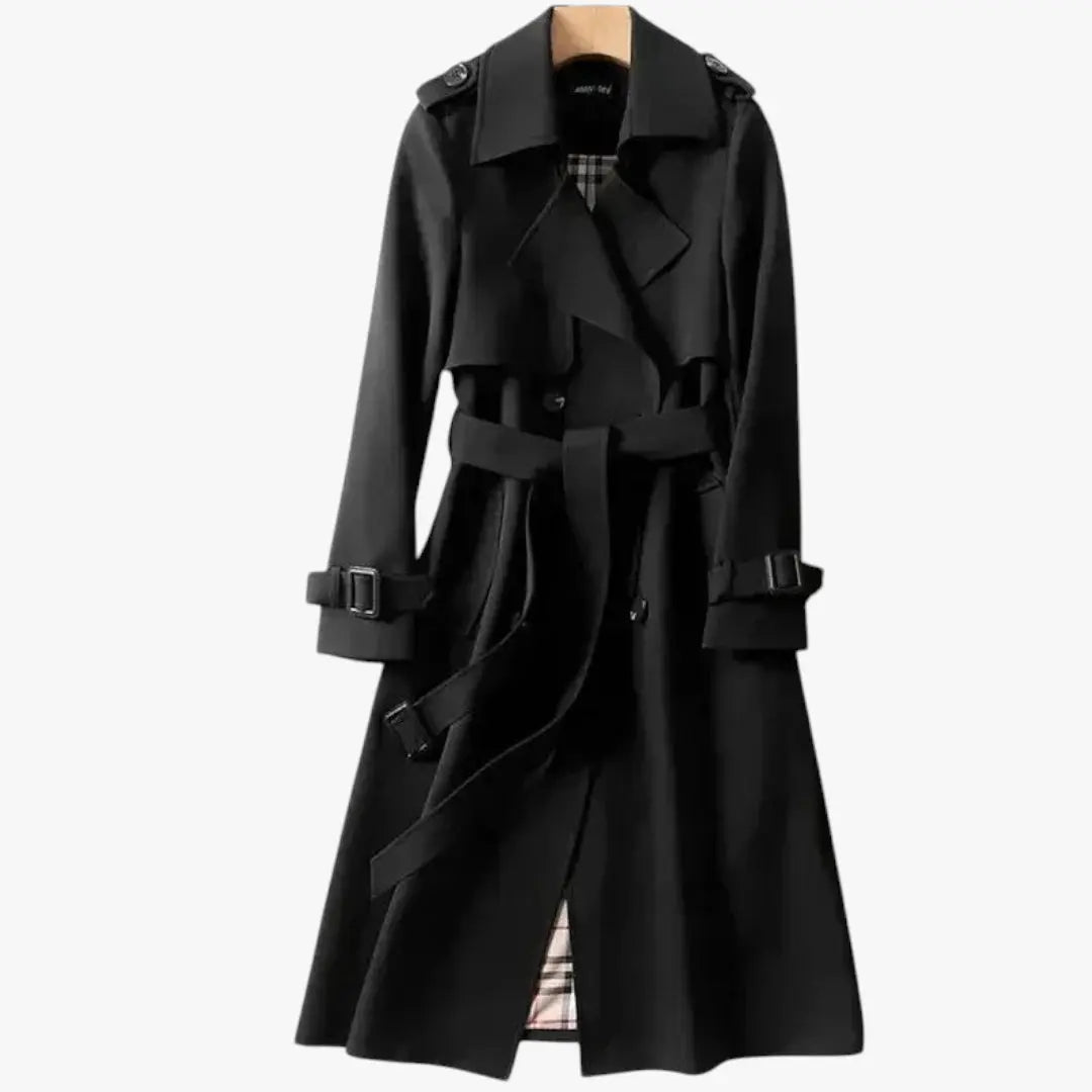 Women's Water-resistant Trench Coat | long Noah & Elise
