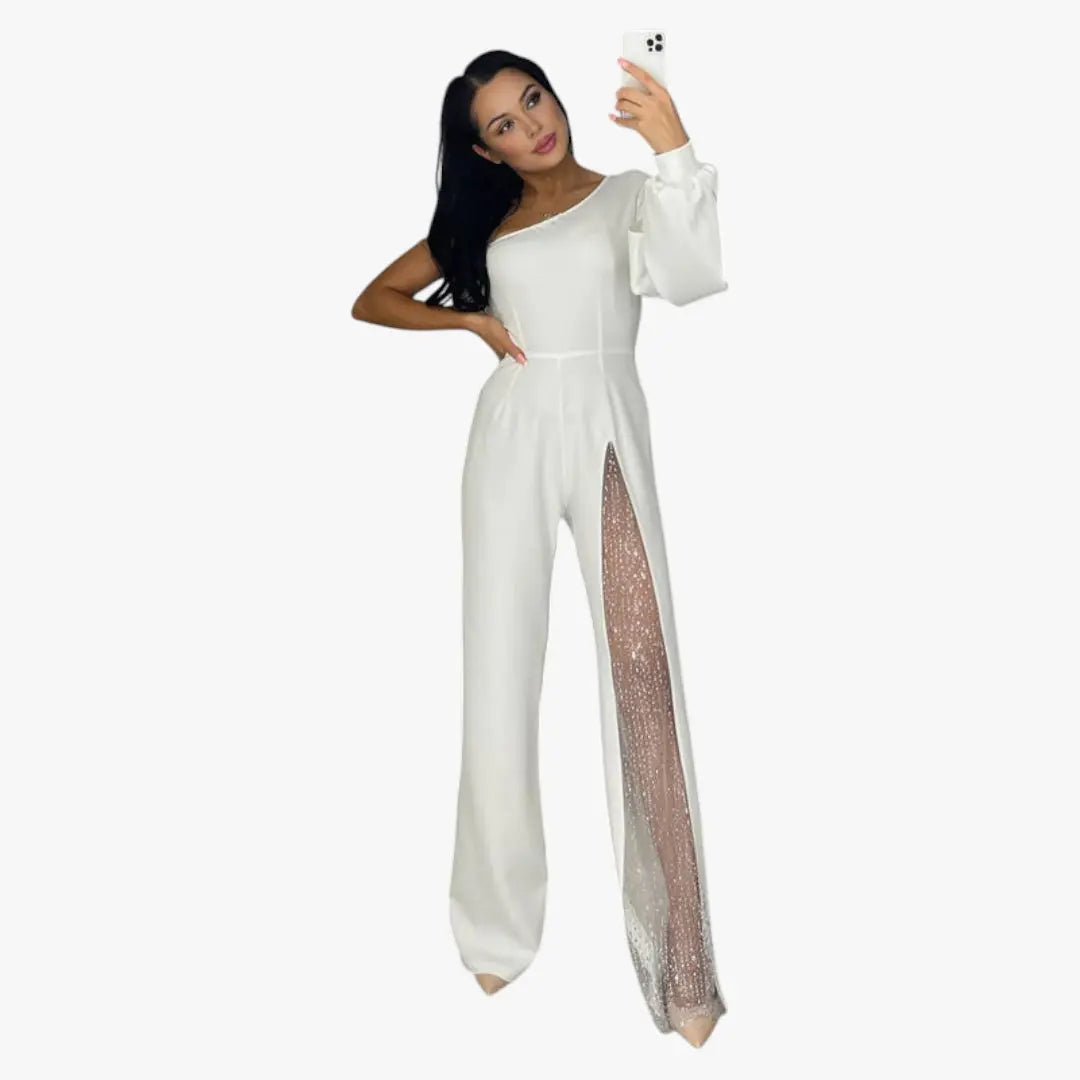 Women’s One-Shoulder Evening Dress | Maxi Noah & Elise