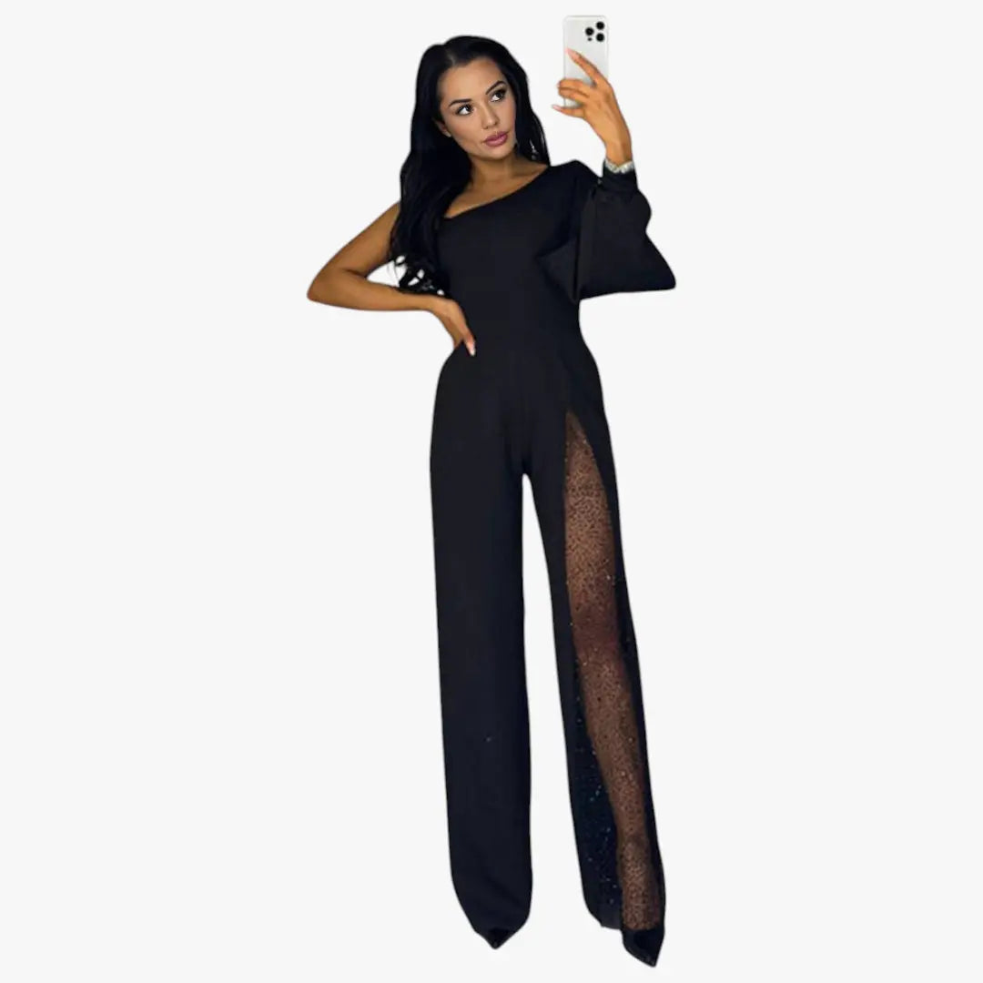 Women’s One-Shoulder Evening Dress | Maxi Noah & Elise