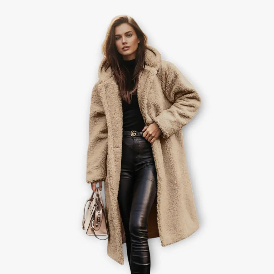 Women's Teddy Coat | long Noah & Elise