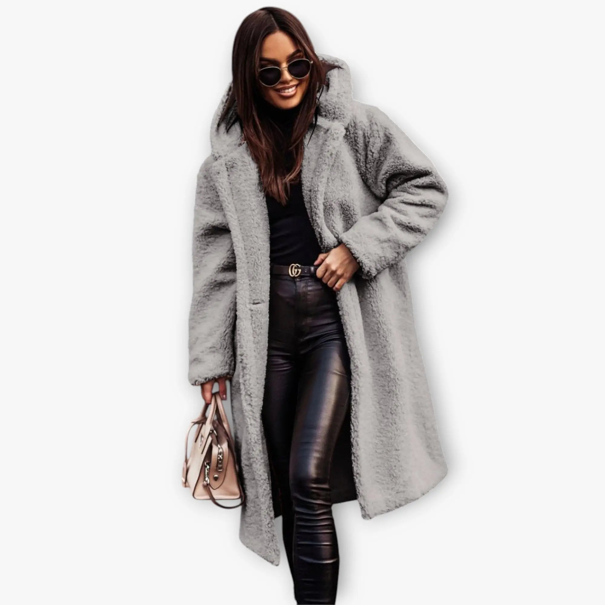 Women's Teddy Coat | long Noah & Elise