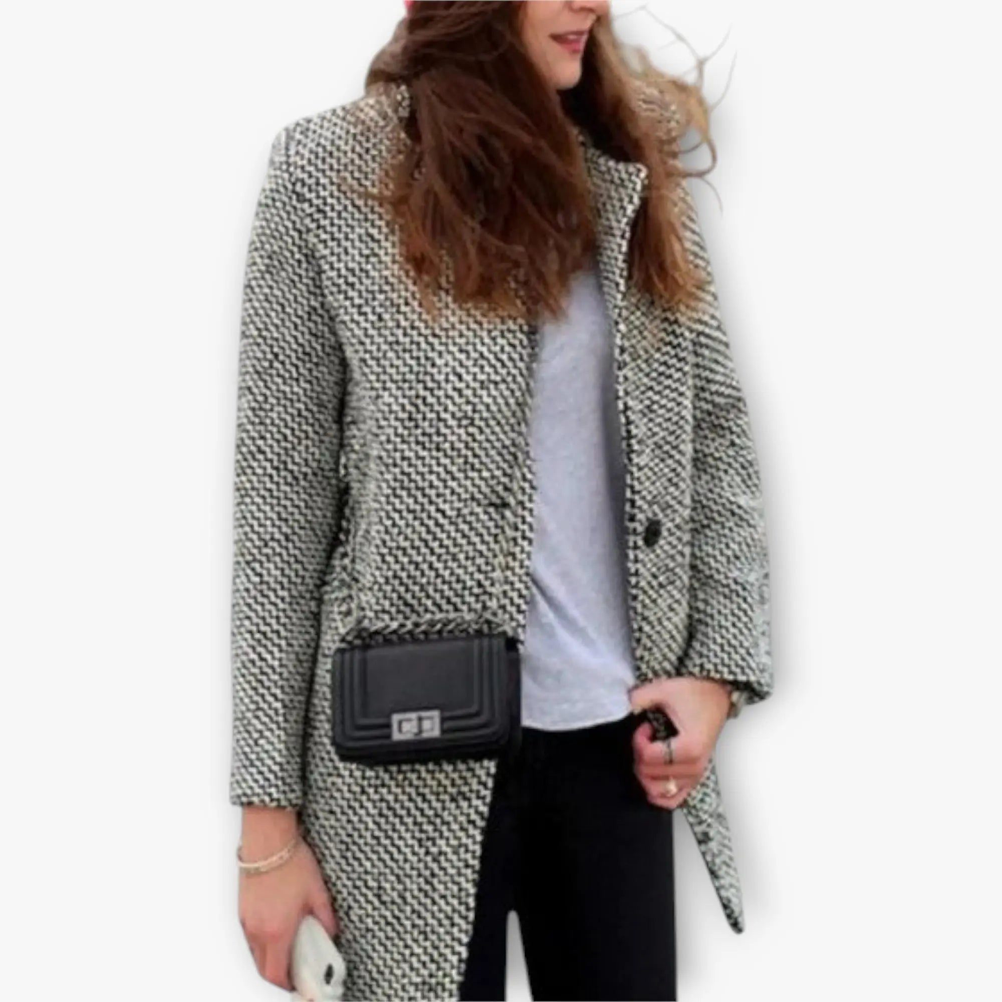 Women's Wool Coat | long Noah & Elise