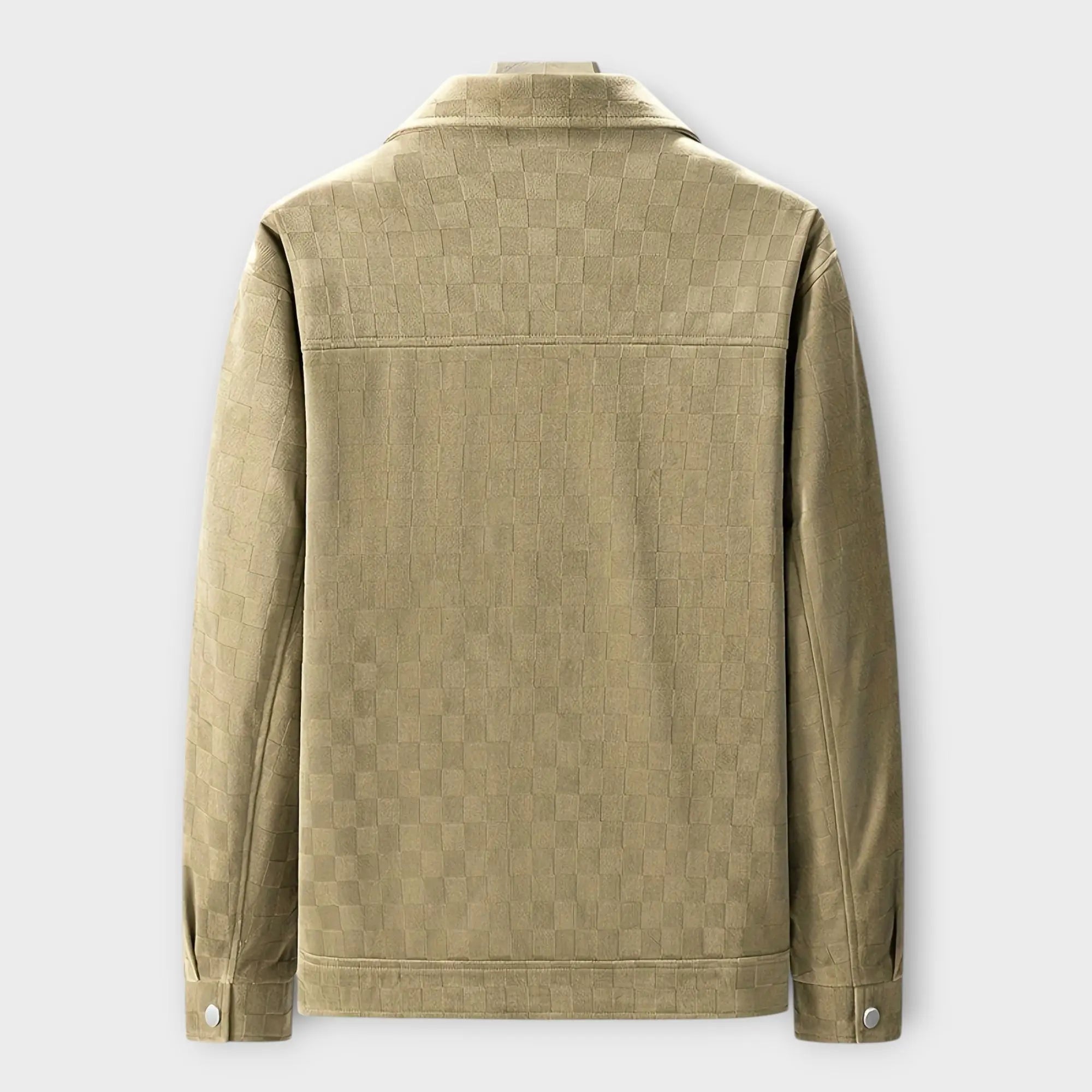 Men's Suede Shirt Jacket | lightweight Noah & Elise