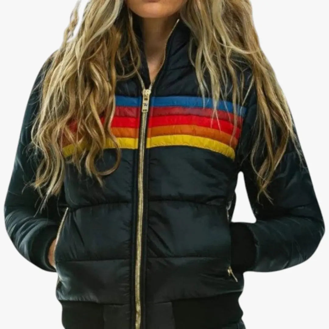 Women's Water-resistant Puffer Jacket | Hood Noah & Elise