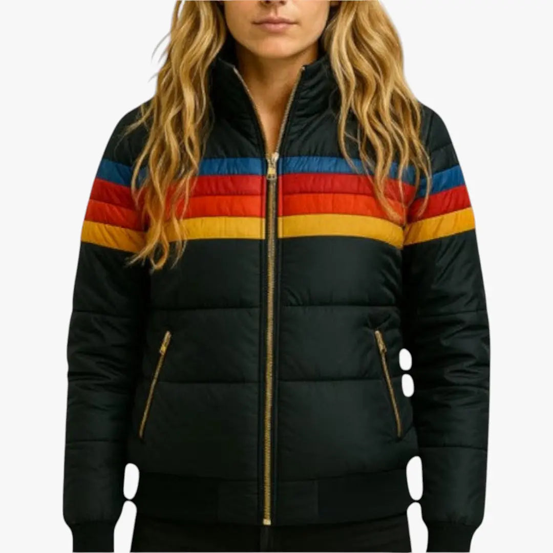Women's Water-resistant Puffer Jacket | Hood Noah & Elise
